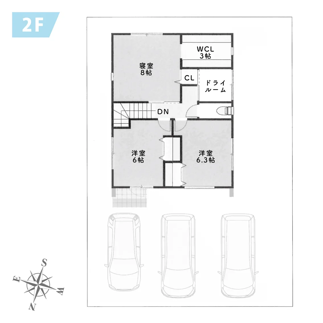 LIGHT 東新町の家 新築住宅販売 FLOOR MAP 2F