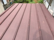 屋根板金からの漏水