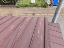 屋根板金からの漏水