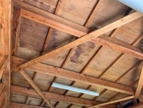 屋根板金からの漏水